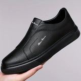 Chaussures en Cuir Slip-On