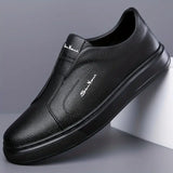 Chaussures en Cuir Slip-On