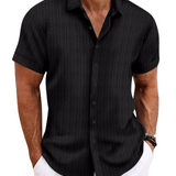Chemise Casual à Manches Courtes