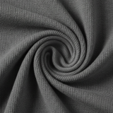 Pull homme à demi-zip et col montant – Gris