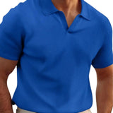 René - T-shirt à rayures avec décolleté en V