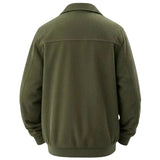 Veste en Velours Côtelé pour Homme – Vert Militaire