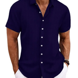 Chemise Casual à Manches Courtes