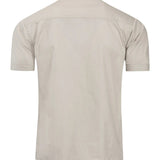 Chemise à Manches Courtes en Coton pour Hommes, Décontractée et Extérieure avec Poche