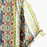Chemise Retro en Coton à Manches Courtes Boho pour Hommes