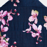 Chemise à Manches Courtes en Coton avec Motif Floral pour Hommes