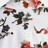 Chemise Homme à Motif Floral à Manches Courtes