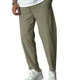 Pantalons Tapered Élégants avec Cordon