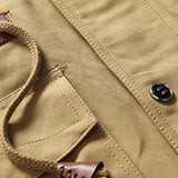 Victor | Veste de terrain camel à capuche