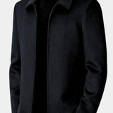Guy | Veste zippée grise col chemise