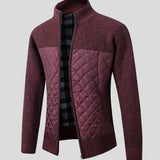 Pierre-Yves | Gilet zippé anthracite empiècements matelassés
