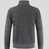 Pierre-Yves | Gilet zippé anthracite empiècements matelassés