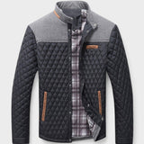 Lucas | Veste matelassée anthracite esprit campagne anglaise