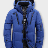 Gauthier | Parka d'hiver orange à capuche