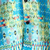 Chemise Hawaïenne pour Homme à Manches Courtes en Coton Boho