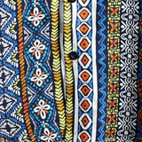 Chemise Retro en Coton à Manches Courtes Boho pour Hommes