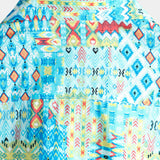 Chemise Hawaïenne pour Homme à Manches Courtes en Coton Boho