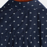 Chemise à Manches Courtes en Coton Style Décontracté pour Hommes