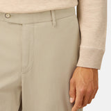 Baptiste | Pantalon ajusté en coton à cordon de serrage