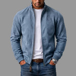 Corrado – blouson bombardier en suédine, coloris noir – vue 4