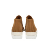 Mocassins en Cuir pour Hommes – Slip-On Style Chukka, Talon Plat – Marron