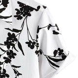 Chemise Casual à Manches Courtes en Coton pour Hommes