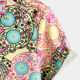 Chemise à Manches Courtes en Coton avec Crâne Rose pour Hommes