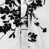 Chemise Casual à Manches Courtes en Coton pour Hommes