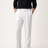 Gaspard | Pantalon en lin à cordon de serrage