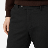 Baptiste | Pantalon ajusté en coton à cordon de serrage