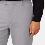 Baptiste | Pantalon ajusté en coton à cordon de serrage