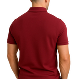 Gregorio - polo moderne avec zip à mi-hauteur