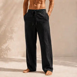 Raphaël | Pantalon effet lin homme