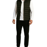 Gilet Doudoune Premium Homme Vert Foncé