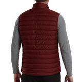 Gilet en Duvet Premium pour Homme en Couleur Terre Cuite