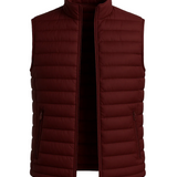 Gilet en Duvet Premium pour Homme en Couleur Terre Cuite