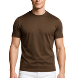 T-Shirt Slim-Fit pour Homme en Coton de Haute Qualité