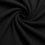 T-shirt Slim-Fit pour Homme en Couleur Noire