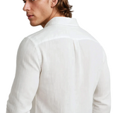 Chemise en lin Monaco – Blanche
