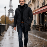 Andreas | Veste Imperméable Mi-Longue