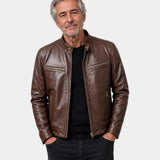 Bastien | Veste Vintage Effet Cuir