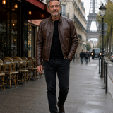 Bastien | Veste Vintage Effet Cuir