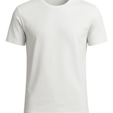 T-shirt Slim-Fit Blanc pour Hommes