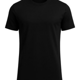 T-shirt Slim-Fit pour Homme en Couleur Noire