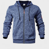 Fernand | Veste polaire bleue à capuche