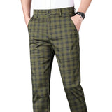 Pantalons à Carreaux pour le Bureau