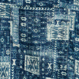 Chemise à Manches Courtes en Coton Rétro Casual pour Hommes