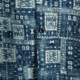 Chemise à Manches Courtes en Coton Rétro Casual pour Hommes