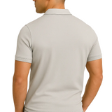 Gregorio - polo moderne avec zip à mi-hauteur