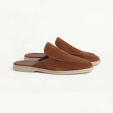 Mules en velours bordeaux Yacht
